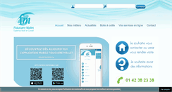 Desktop Screenshot of fiduciaire-mallet.com